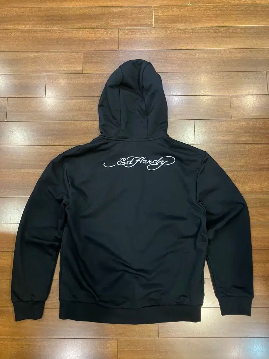  エド ハーディ フード付きジップアップ パーカー トップス