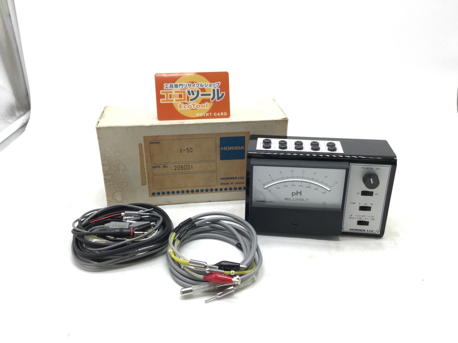 ♥に近い 〇HORIBA|ホリバ 水素イオン測定器 X-5D ITALYOQH0F62 エコツール豊田インター店 M02