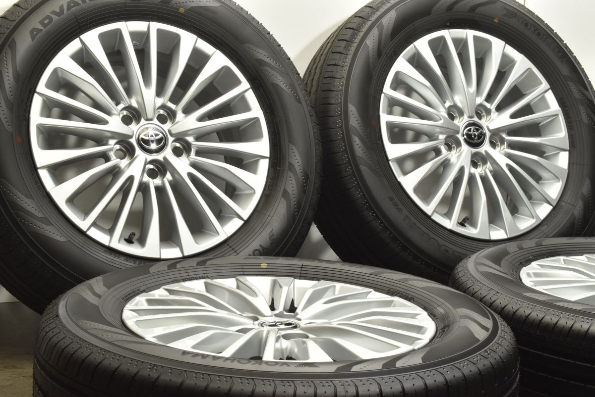 送料無料　①ヨコハマ 225/65R17 2025年製アルファード40 新車外し 2025年製 新車外し品】トヨタ 40 アルファード Z 純正
