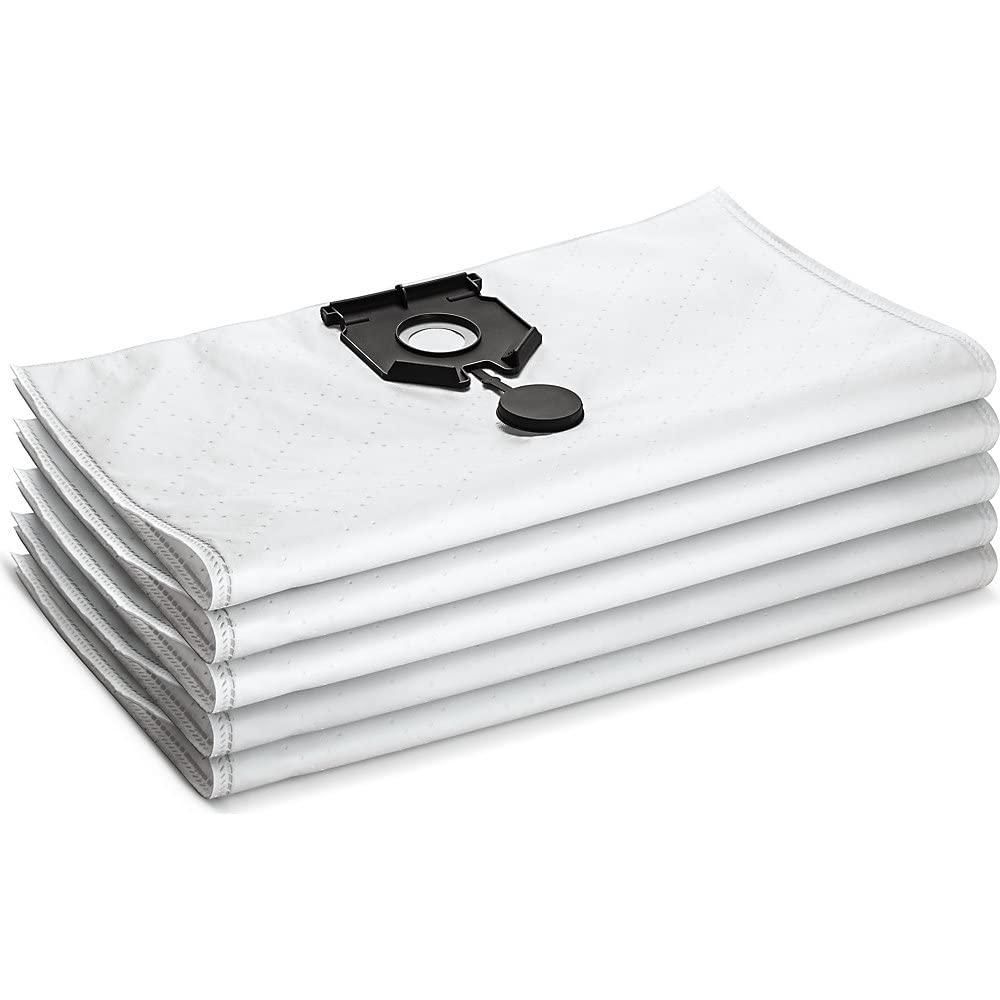 【新品・2営業日で発送】ケルヒャー(KARCHER) ケルヒャー バキュームクリーナー用アクセサリー 合成繊維フィルターバッグ 5枚入 (2.889155.0 2190)