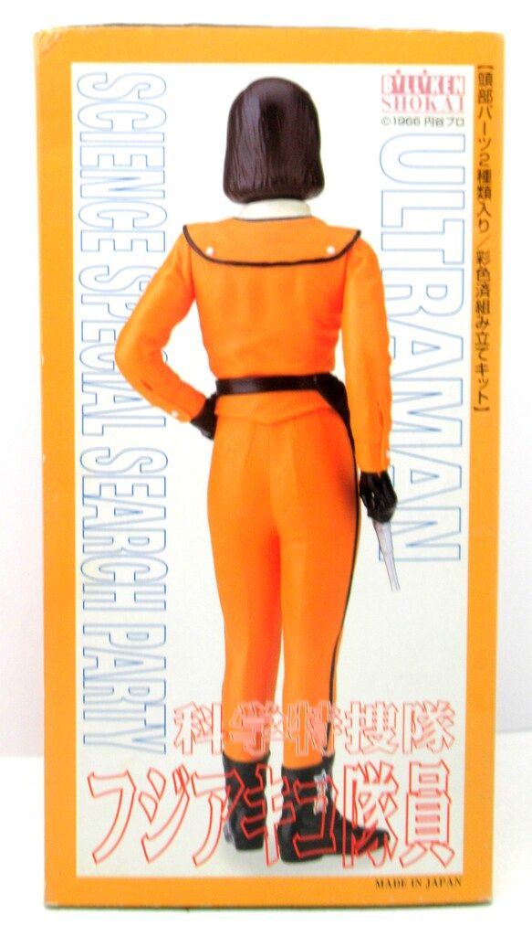 ビリケン商会 ウルトラゾーン ソフビキット 原型 ハマハヤオ フジアキコ隊員 ビリケン商会 ウルトラゾーン/ソフビキット 原型 ハマハヤオ