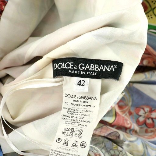ドルチェ&ガッバーナ ドルガバ DOLCE&GABBANA ワンピース ロング