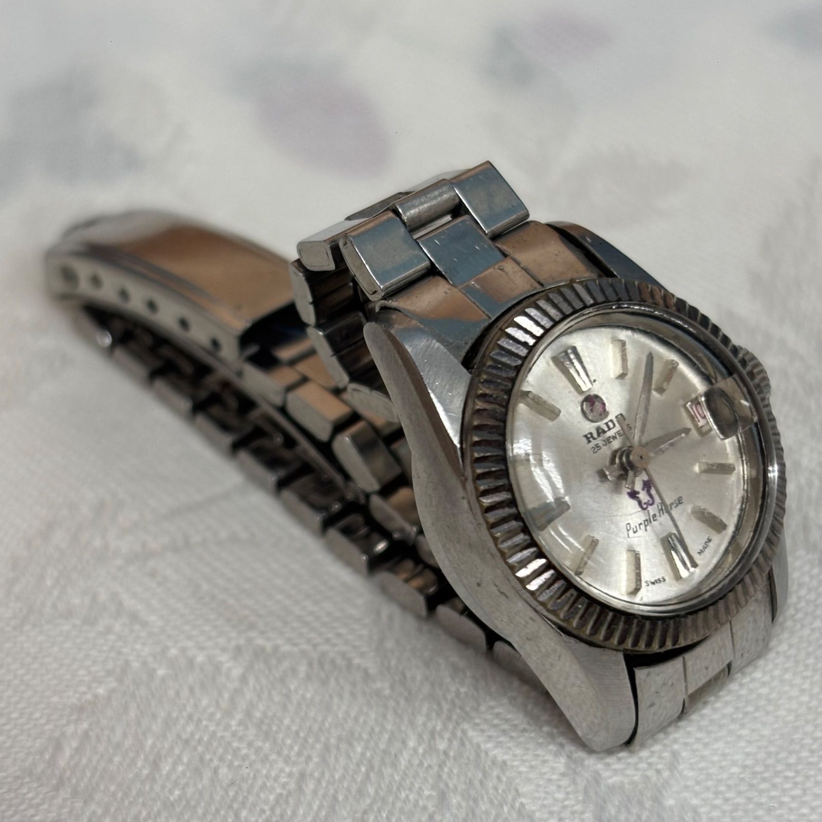 RADO ラドー パープルホース 腕時計 ヴィンテージ デイトジャスト 自動巻き RADO ラドー パープルホース 腕時計 ヴィンテージ