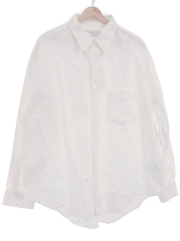 Graphpaper グラフペーパー 20AW OXFORD L/S B.D BOX SHIRT オックスフォードボタンダウンシャツ ホワイト 3 GM203-50112B Graphpaper グラフペーパー 20AW OXFORD L/S B.D BOX SHIRT