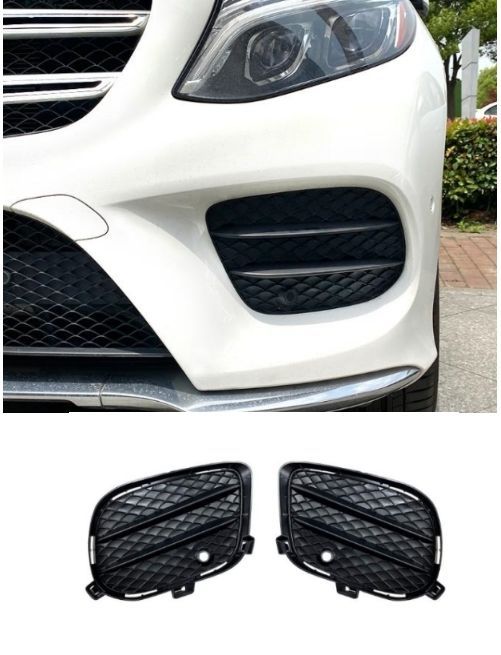 フロント グリル ガーニッシュ ベゼル カバー メルセデス ベンツ GLS GLE 2015-2019年 外装カスタム