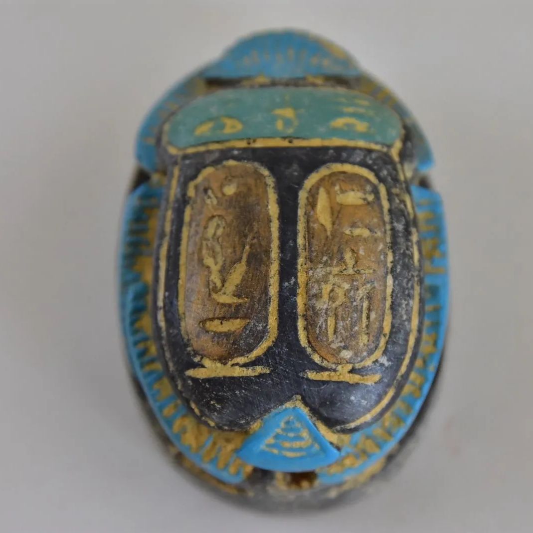 古代エジプト スカラベ(ケプリ神)のお守り 護符 フンコロガシ