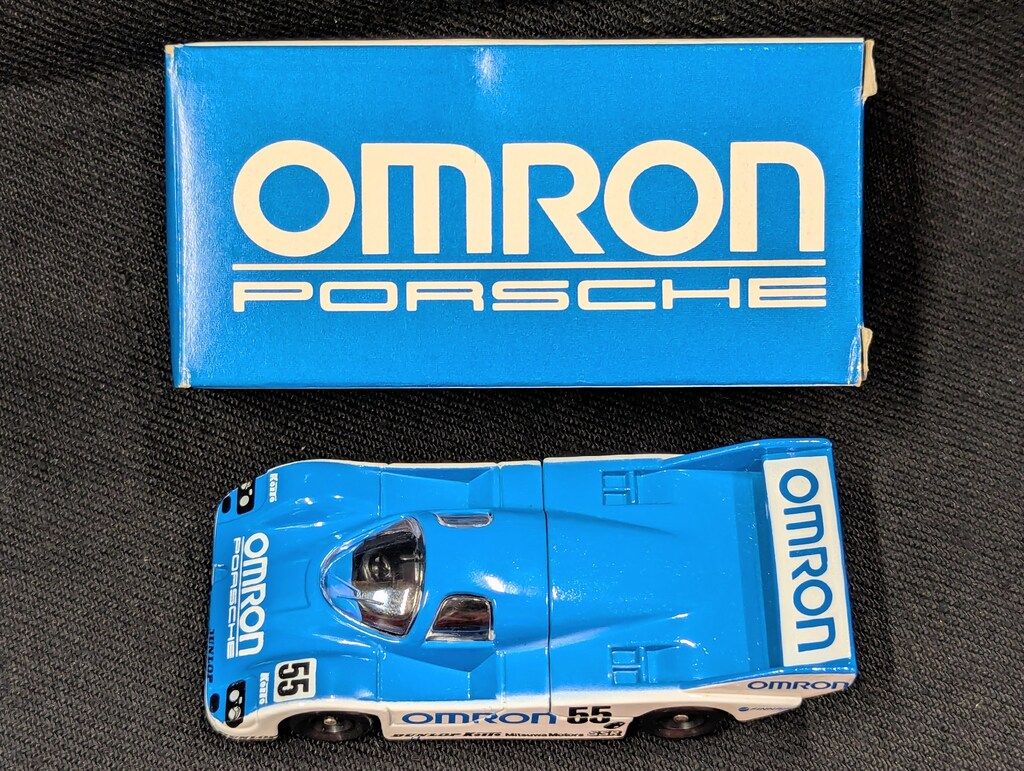 トミー トミカ/ガリバー特注 OMRON PORSCHE 956 青/白 #55 116-1