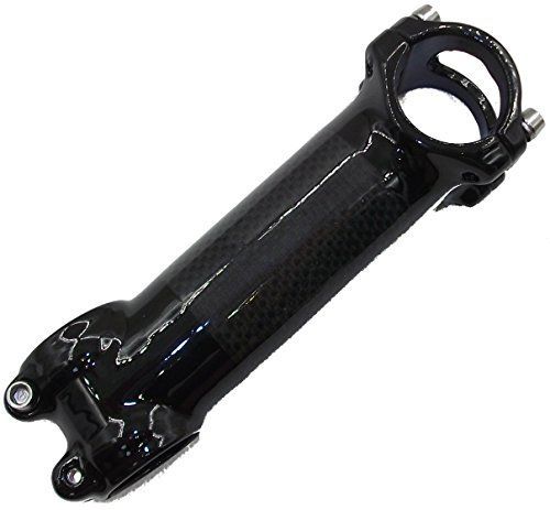 ⑦１２０ｍｍ：クリアブラック ｢phalatina｣ 超軽 アルミ カーボン ハンドル バー ステム 60 ～ 120 mm マウンテンバイク ロードバイク 美しい カーボン 柄 快適 な サイクリング に！ (⑦１２０
