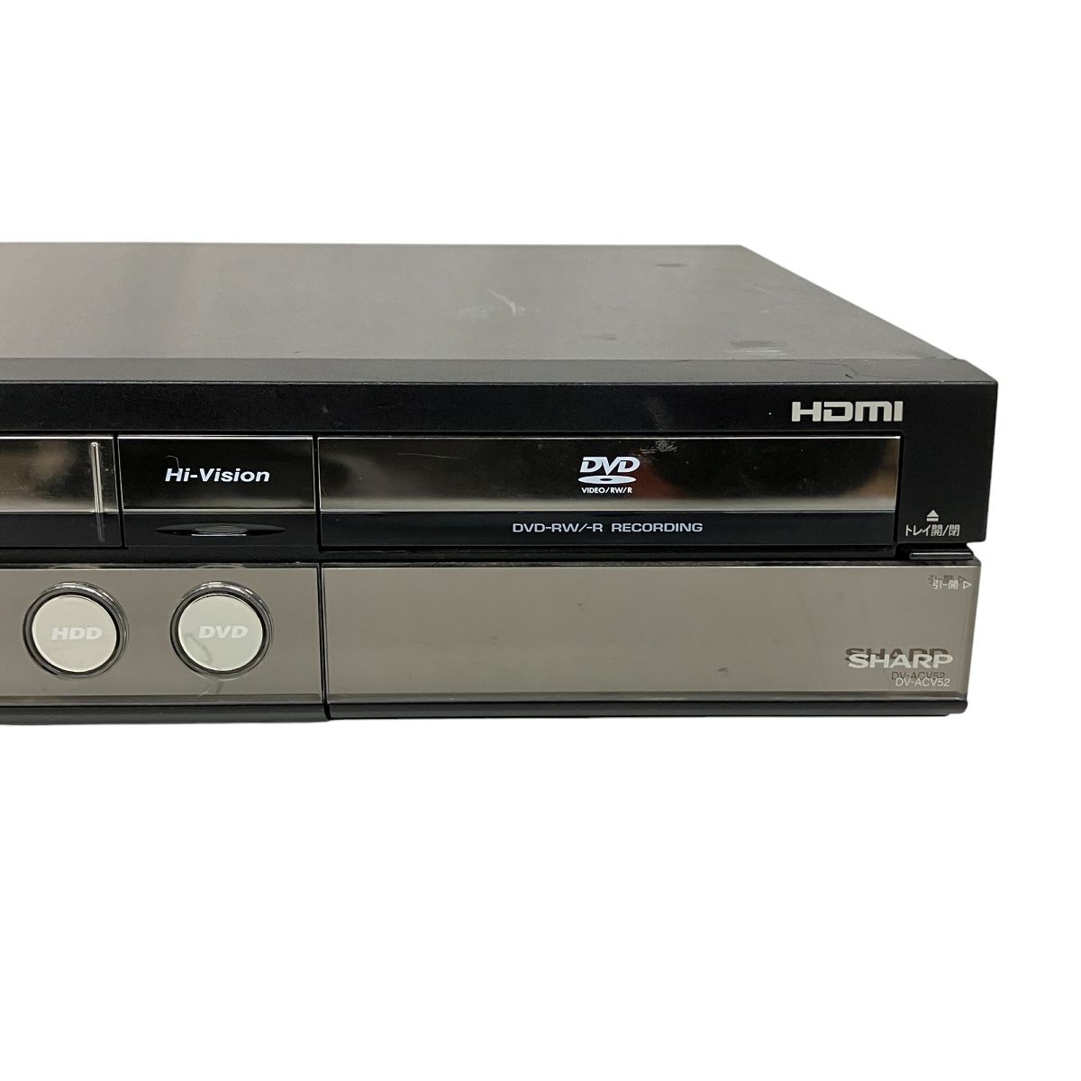 SHARP DVDレコーダー DV-SR100 本体 SHARP DVDレコーダー DV-SR100