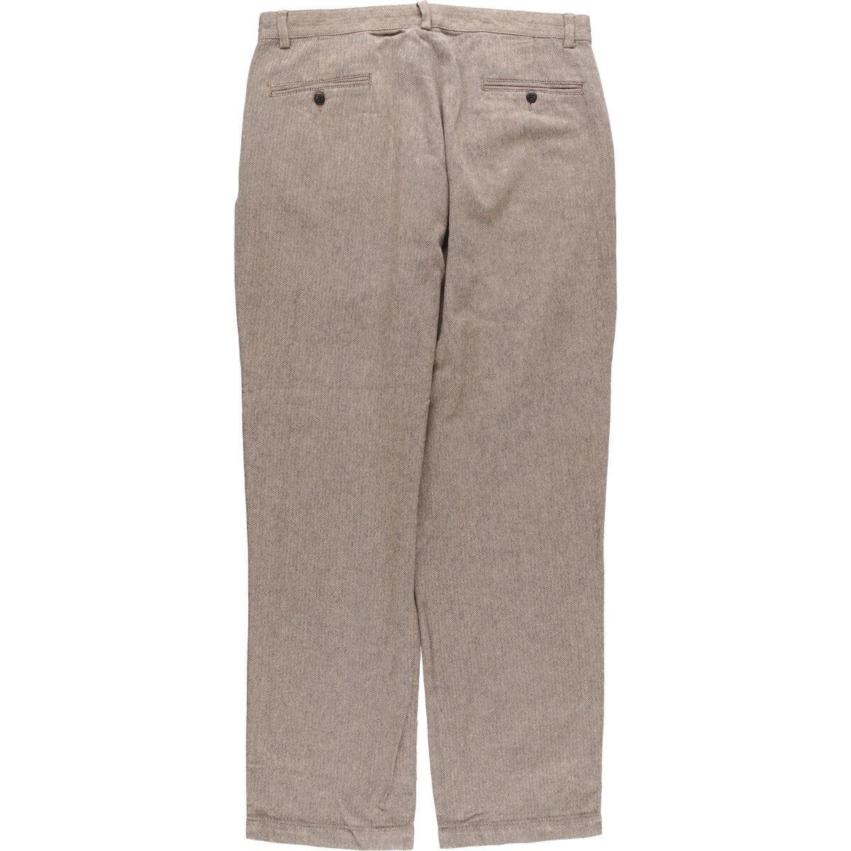 古着 ラルフローレン Ralph Lauren POLO by Ralph Lauren ツータック コットン スラックスパンツ メンズw33相当 eaa584172 KIN-KAAI_COM