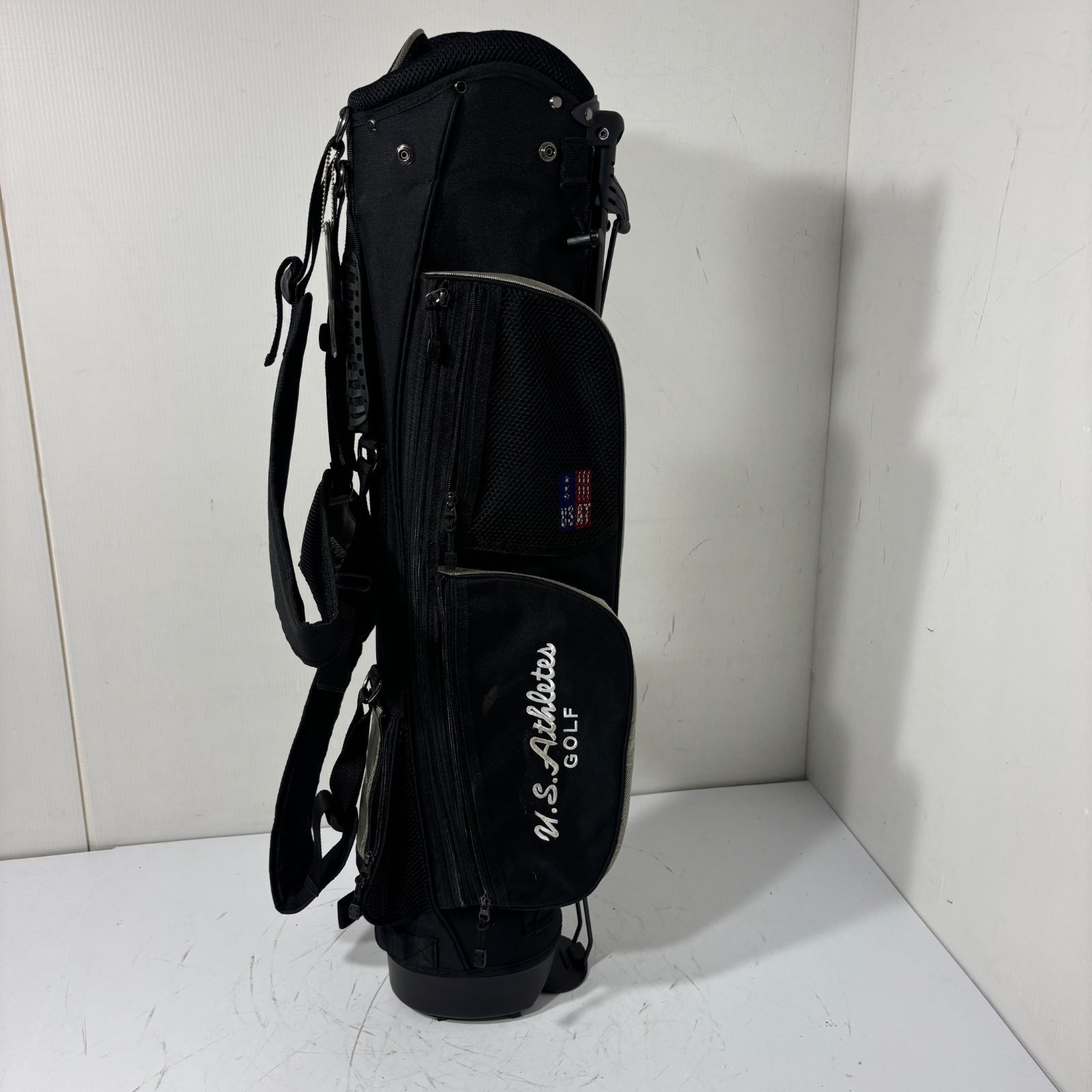 US Athletes スタンド付きサブバッグ 口径15ｃｍ ５分割 US Athletes スタンド付きサブバッグ 口径15cm 5分割 カバー付き