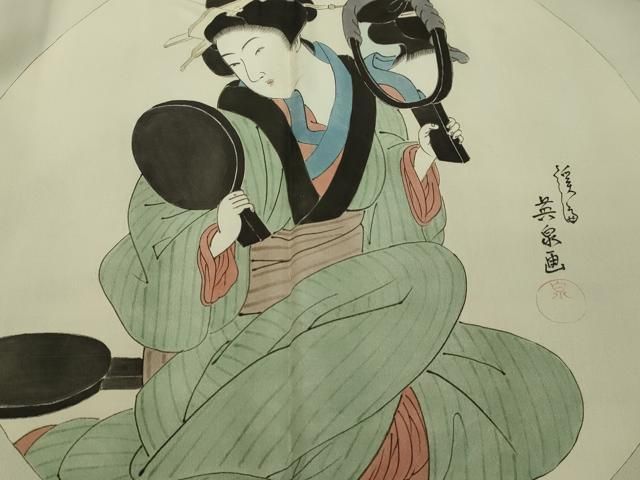 平和屋着物○男性 本場大島紬 アンサンブル 100亀甲 総詰め 正絹 逸品