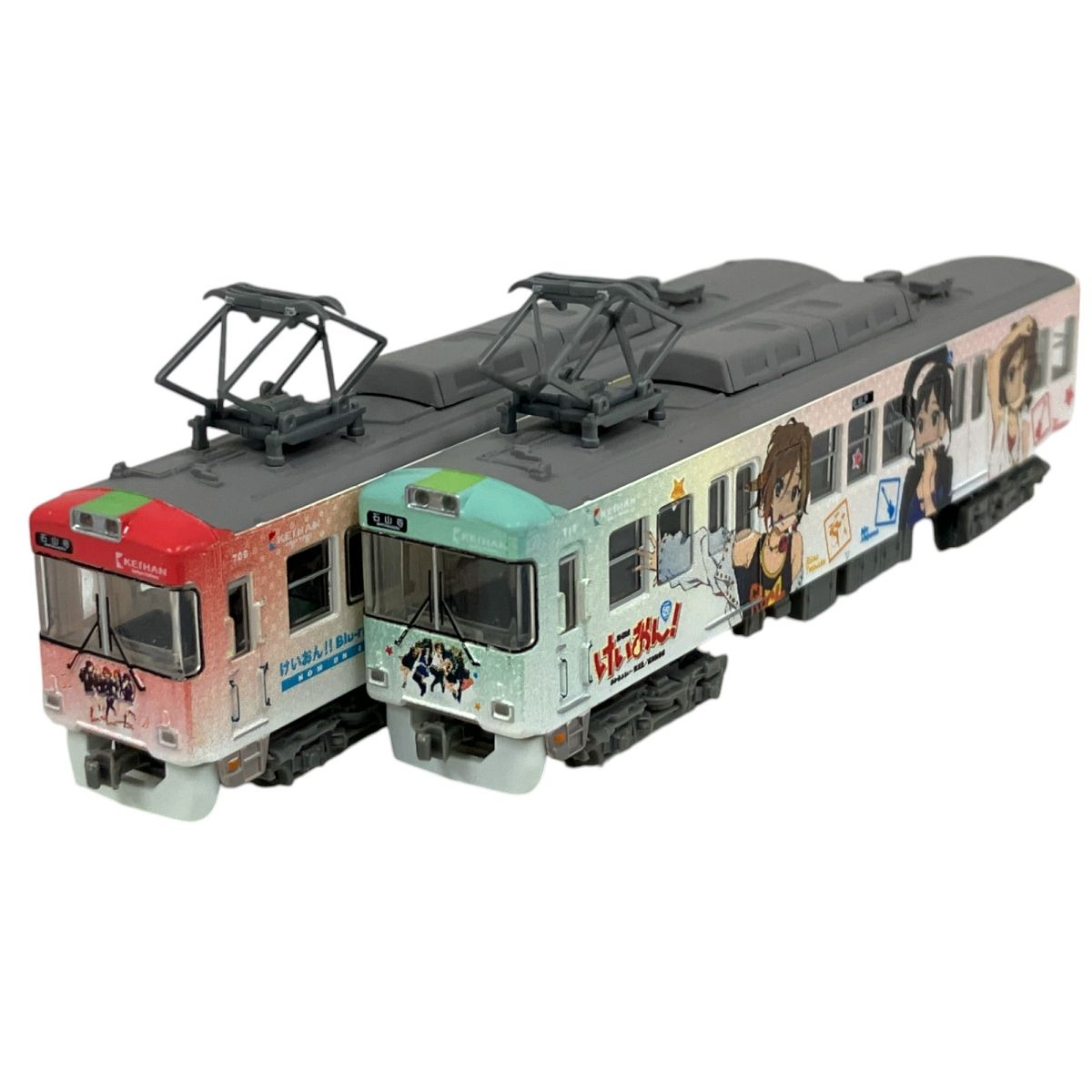 TOMYTEC Nゲージ 鉄道コレクション 鉄コレ 京阪電車大津線 700形 2次車 けいおん! 5th Anniversary ラッピング2両セット O9983085