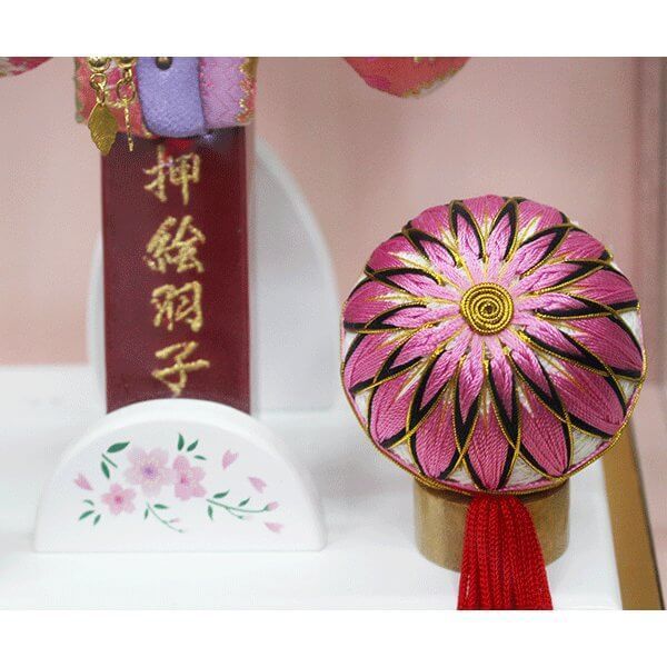 ピンクパノラマケース飾り 高さ４７ｃｍタイプ