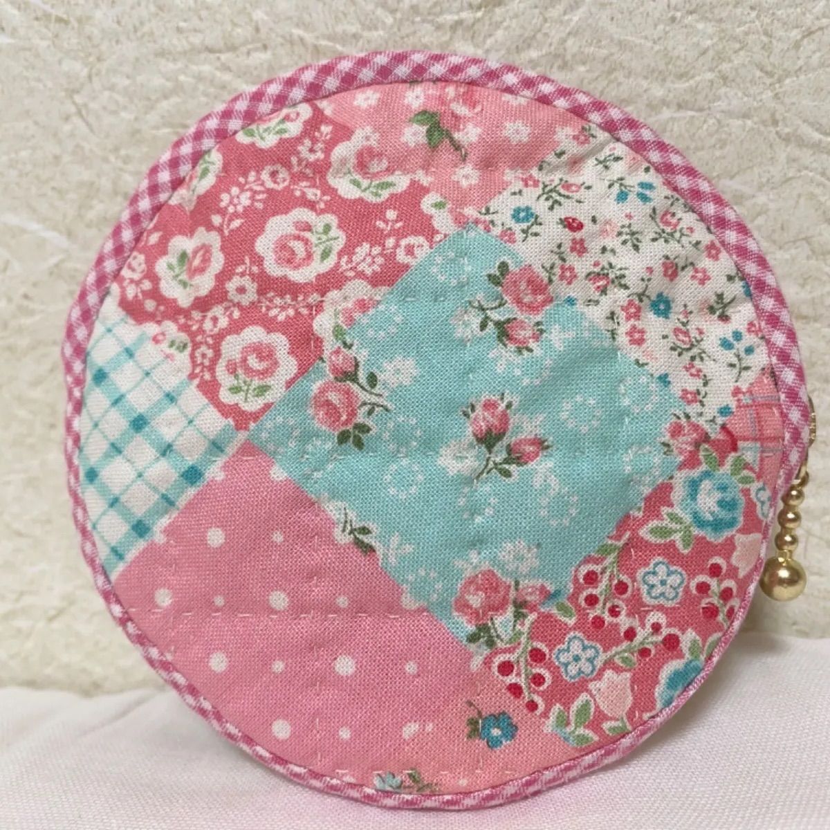 パッチワークポーチ☆スーちゃん☆ハンドメイド - メルカリ
