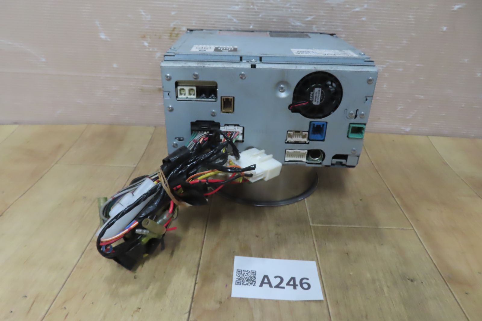 動作保証付☆A246/イクリプス AVN669HD HDDナビ 地図2009年 地デジフルセグ Bluetooth内蔵 CD DVD再生OK -  メルカリ