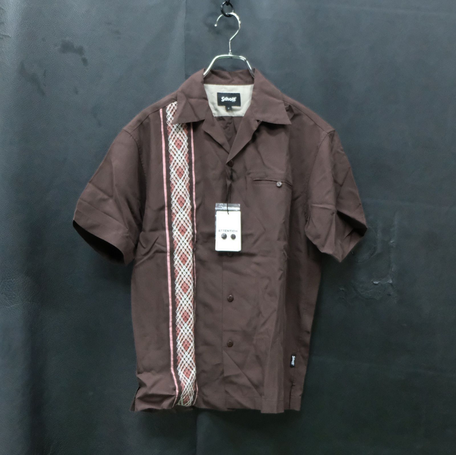 Schott ブレイド リヨセル シャツ M Schott N.Y.C シャツ Schott/ショット/BRAID LYOCELL SHIRT