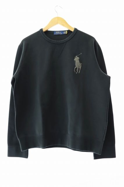 Ralph ラルフローレン ビッグポニー　ブラック 黒　ポロシャツ XL ラルフローレン