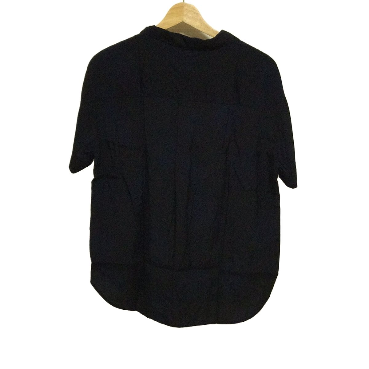 Ron Herman × MYTHINKS ブラック半袖シャツOVY Ron Herman(ロンハーマン) 半袖シャツブラウス サイズS