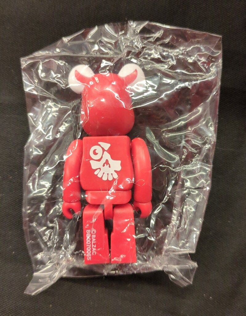 MEDICOMTOY BE@RBRICK HORROR BALZAC(赤) 100% シリーズ7 - メルカリ