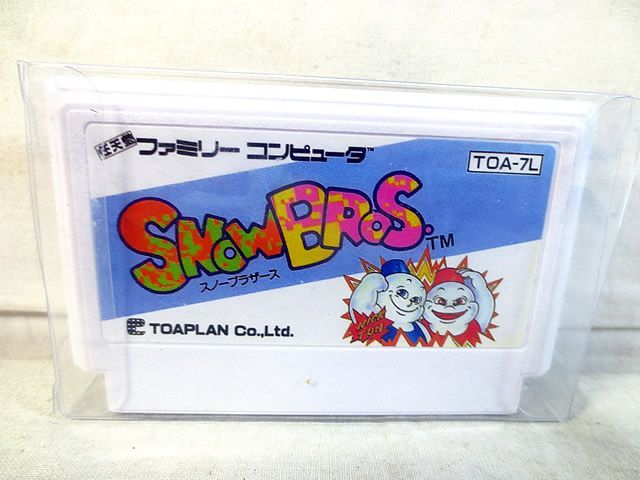 中古】ファミコン スノーブラザーズ【超激レア】 - メルカリ