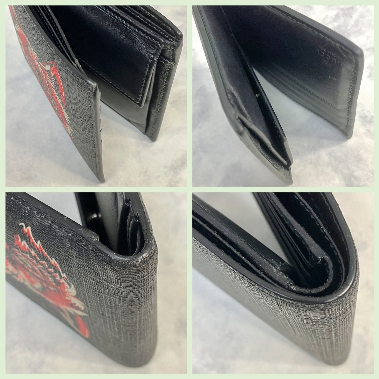 上美品⭐️GUCCI グッチ】 『ウルフプリント』 GGスプリーム コイン