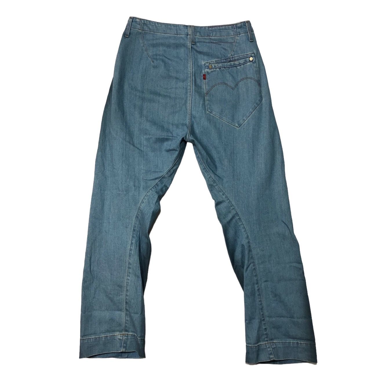 Levi's RED(リーバイスレッド) Initial 2 tone color 3D denim