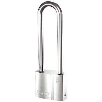 南京錠 PL330N-100 PADLOCK クロームメッキ ABLOY アブロイ 施設 現場 セキュリティ 防犯 カギ 鍵