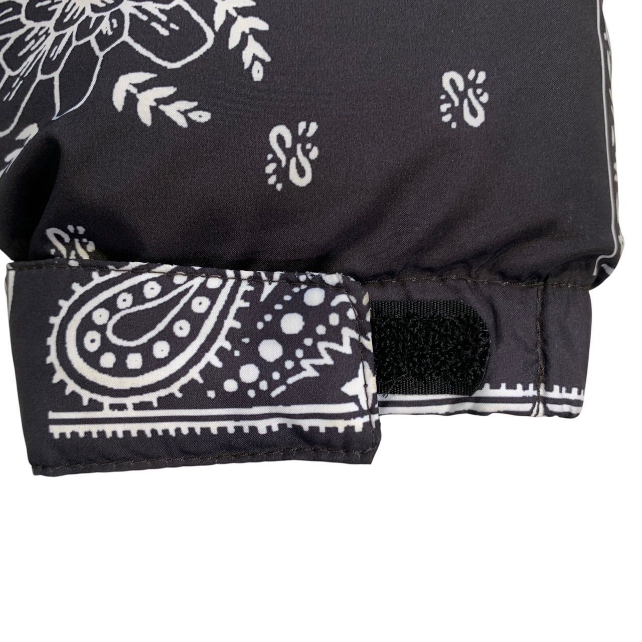 【希少モデル】ザノースフェイス　ウルトラライトダウン XL ペイズリー柄ブラック 希少モデル】ザノースフェイス ウルトラライトダウン XL