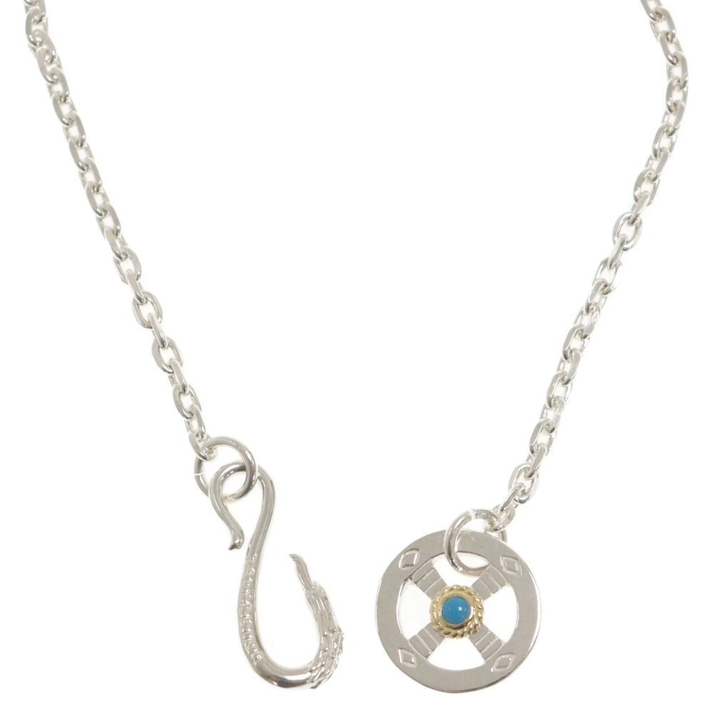 タディアンドキング イーグルフック、ターコイズ金縄ホイール