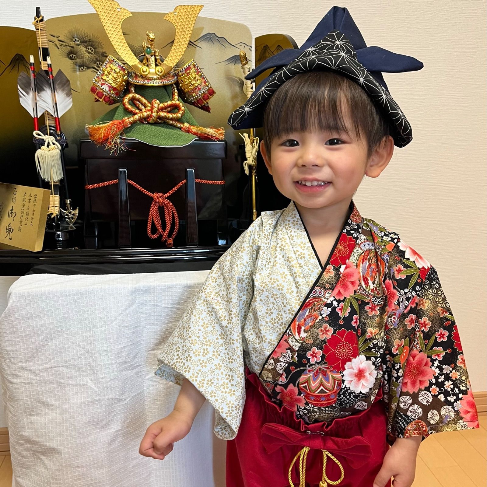 限定割引yu様用 ハンドメイド ベビー袴 お食い初め お誕生日 お正月 男の子 女の子 着物・セレモニードレス