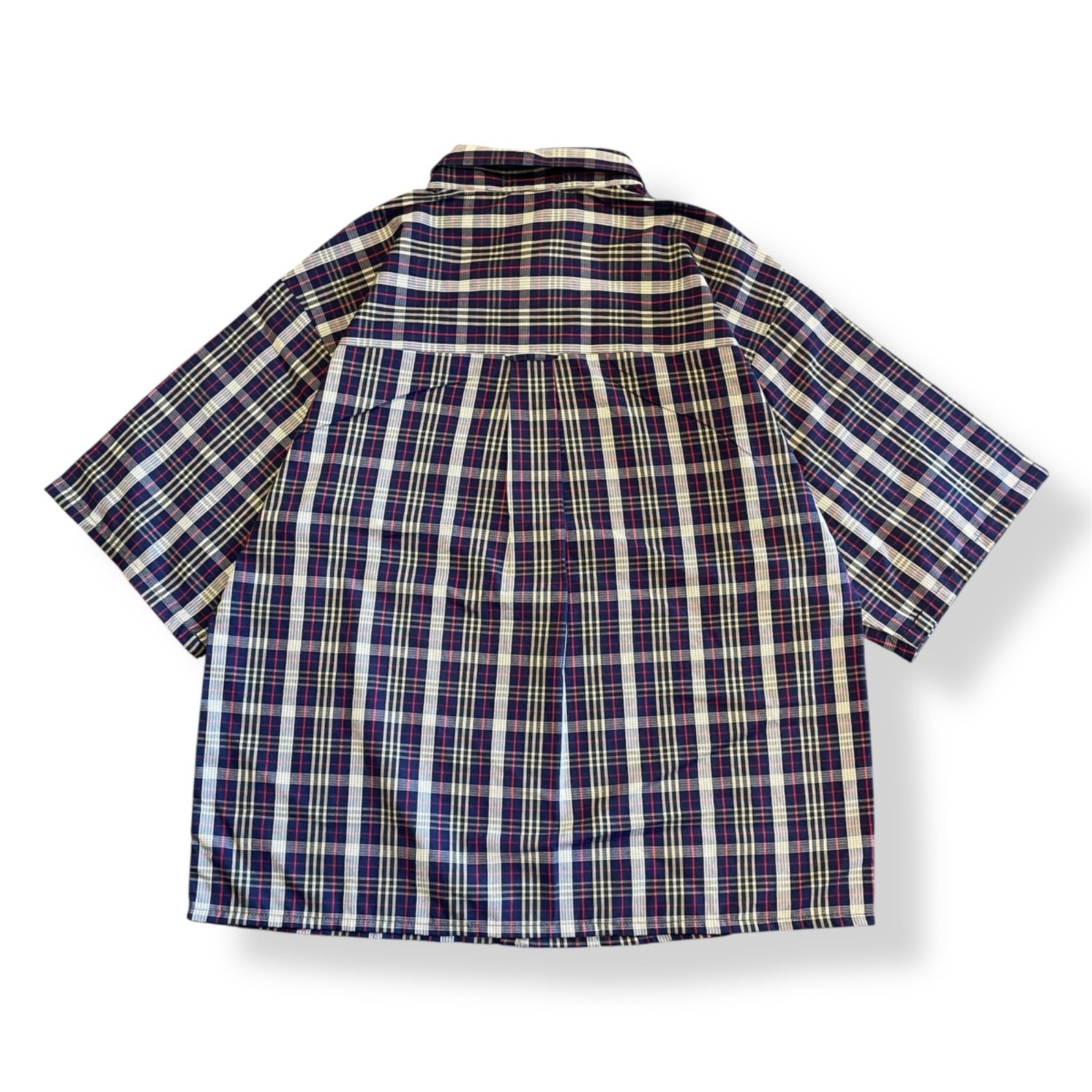 90s USA製 OLD STUSSY チェック 半袖シャツ 古着 ビンテージ OLD STUSSY 半袖シャツ USA製 90sギンガムチェック シャツ