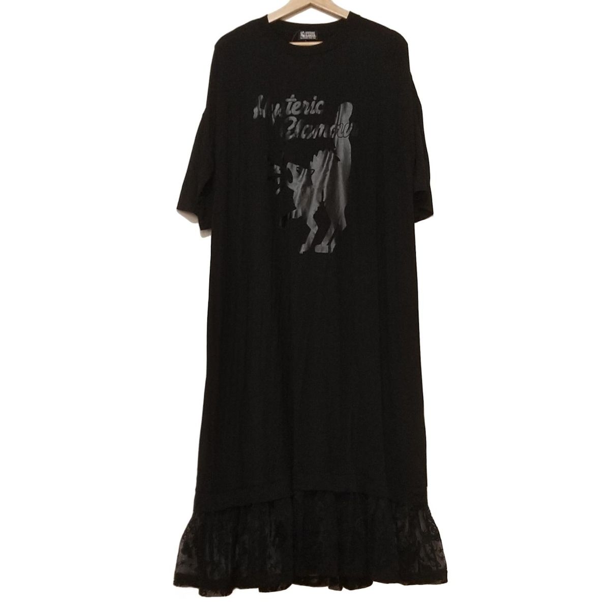 ラスターさん用ヒステリックグラマー　HYSTERIC　ワンピース　レース　透かし HYSTERIC GLAMOUR(ヒステリックグラマー) ワンピース サイズF
