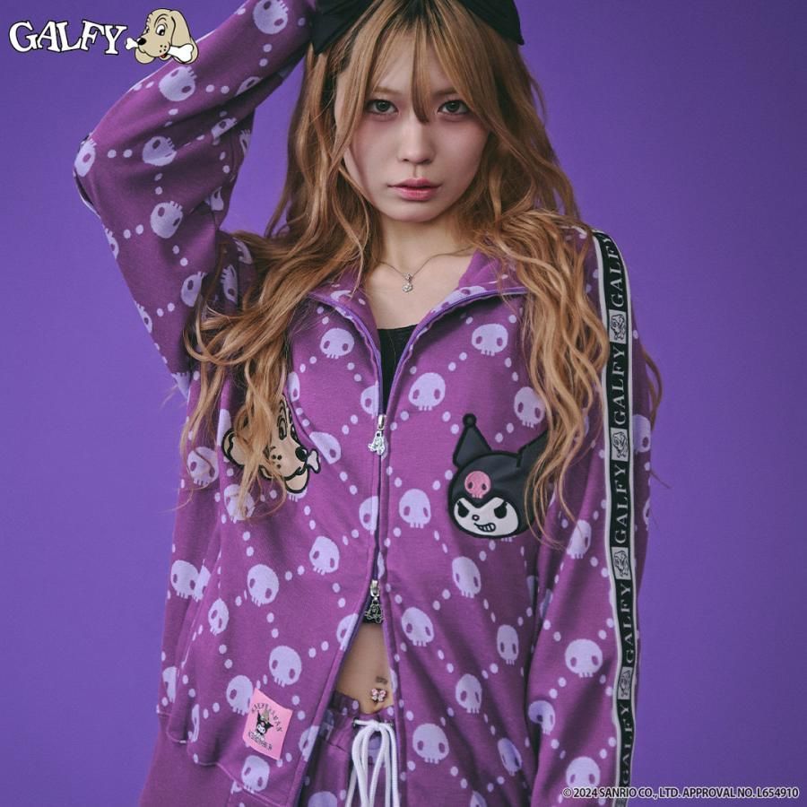 ガルフィー クロミ コラボ クロミ × ガルフィー コラボ ドクロだらけセットアップ クロミ