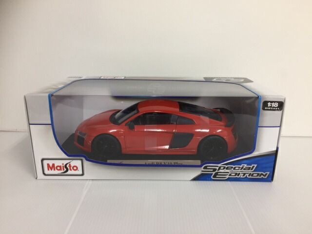 Maisto (マイスト) 2015 Audi R8 V10 Plus 1/18 レッド アウディ ミニカー