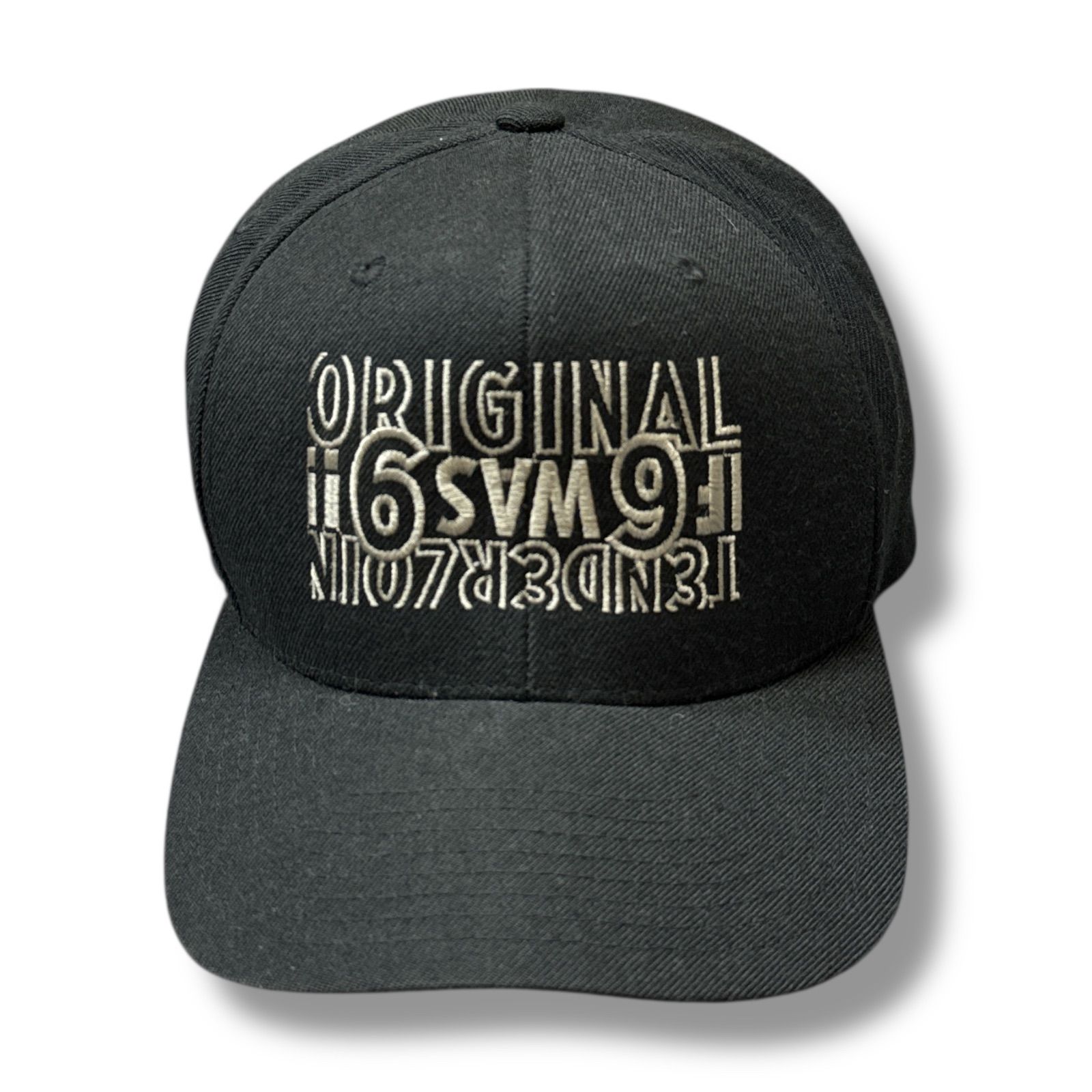 TENDERLOIN 22SS CAP 69 刺繍キャップ 帽子 6パネル テンダーロイン ブラック F 98575A5