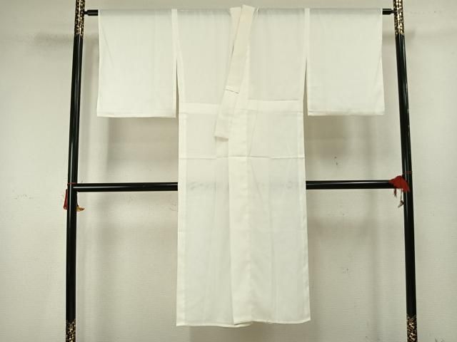 平和屋着物＊夏物 長襦袢 絽 象牙色 洗える着物 AAAX7797jd