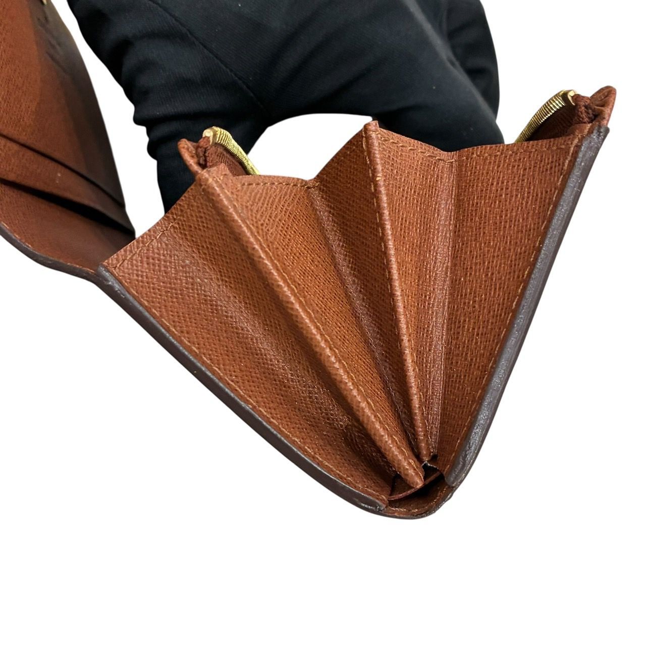 ヒロフ レザーコンパクトカードケースキーケース HIROFU