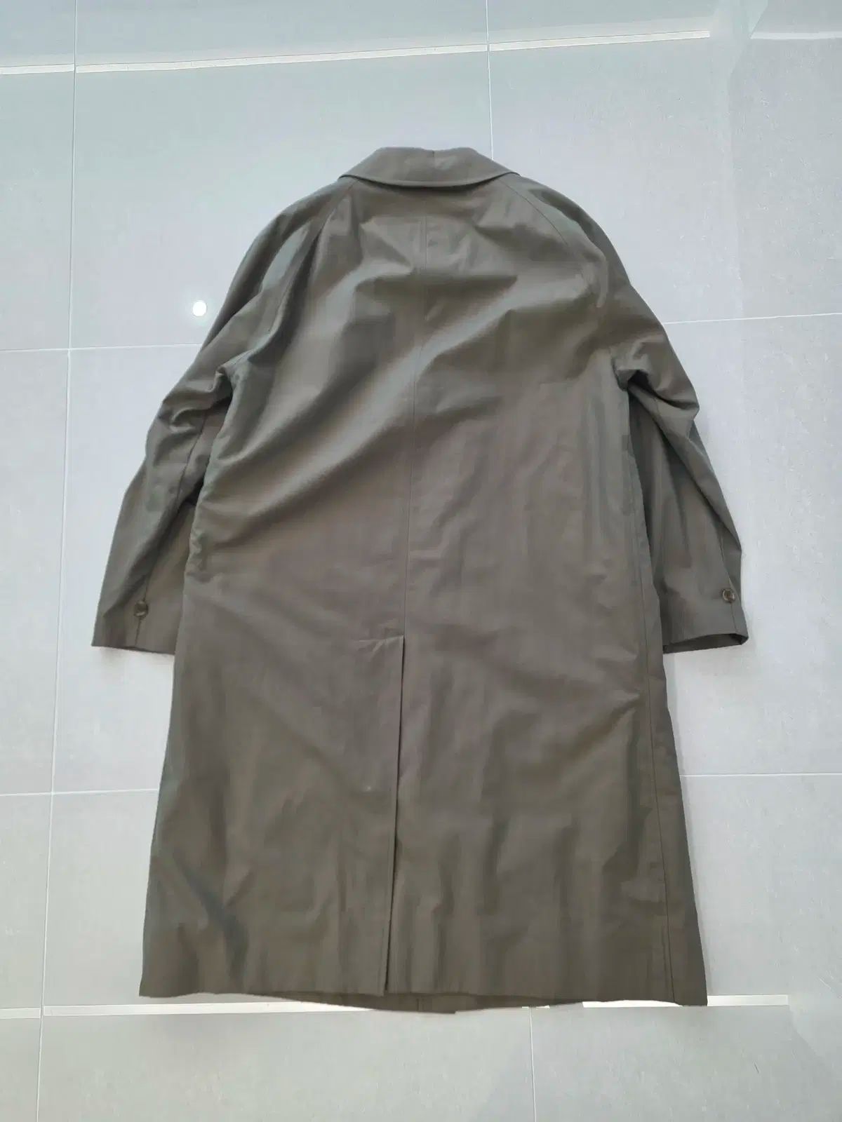 Burberry MADE IN ENGLAND二枚袖バルマカーンコート バーバリー/バルマカーンコート/1枚袖/70s/Burberry/Balmacaan