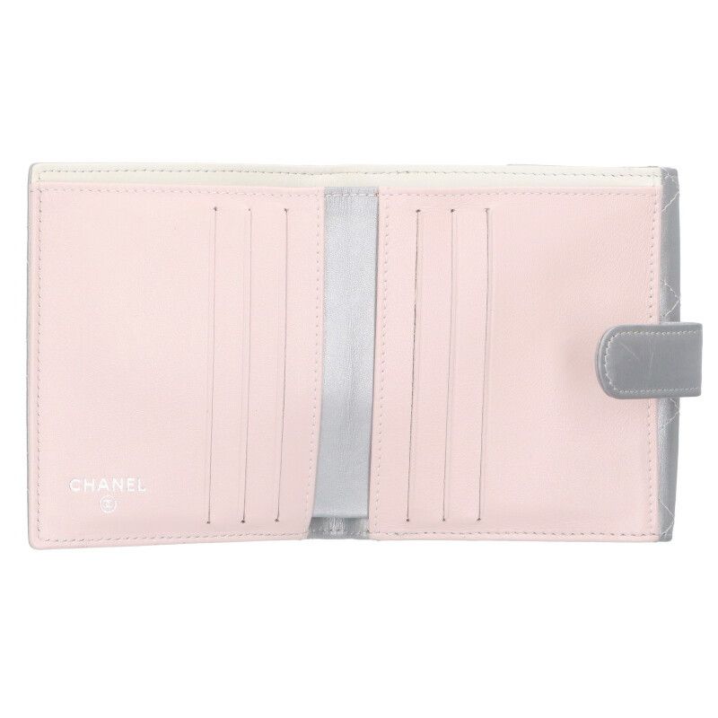 CHANEL　シャネル　マトラッセ　ラムスキン　Wホック　ココマーク　折り財布 楽天市場】【財布】CHANEL シャネル マトラッセ ダブルホック W