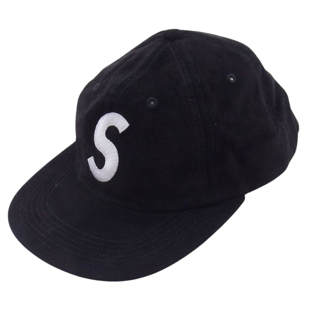 Supreme シュプリーム 帽子 16AW Suede S Logo 6-Panel Cap スエード S