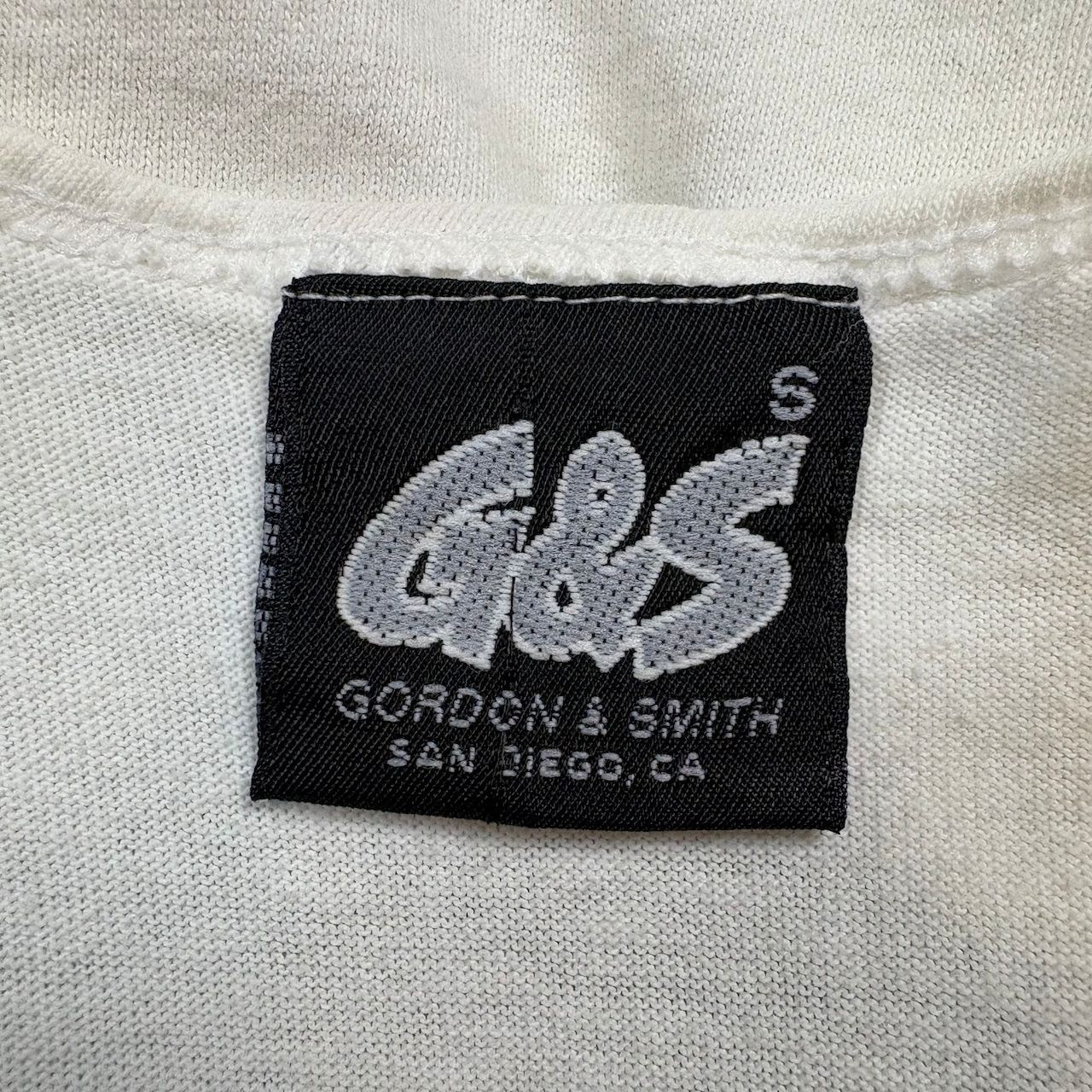 90s G&S 両面プリント タンクトップ サイズ メンズ S 裾90年代 