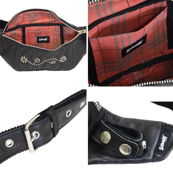 Schott (ショット) x HTC コラボ TW別注 3109023 PADDED BODY BAG