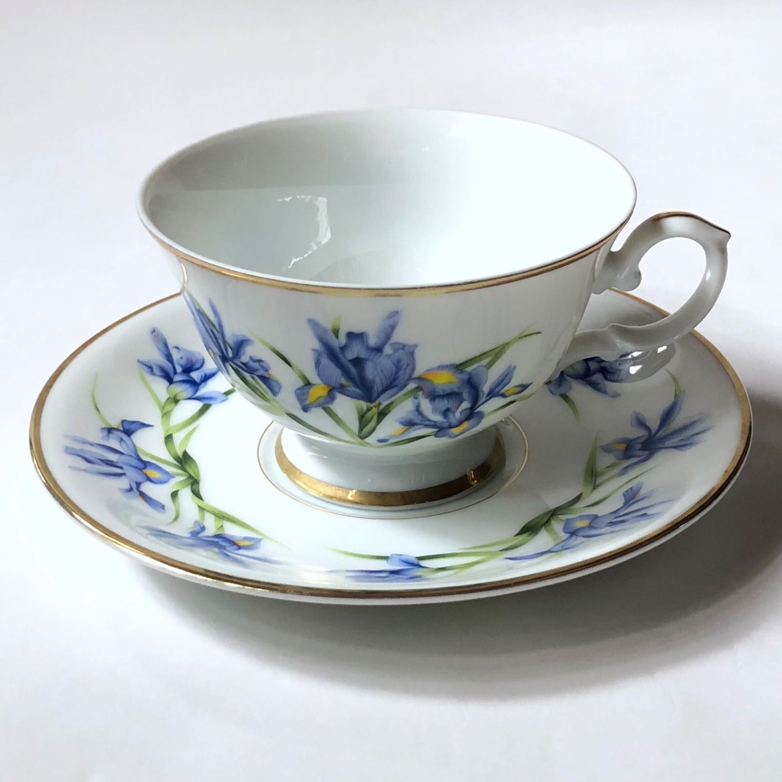 フランクリン ポーセリン 「オランダの花 」カップ＆ソーサー 12客