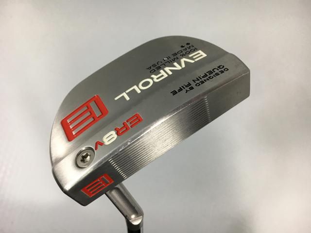 お買い得品！【中古ゴルフクラブ】EVNROLL(イーブンロール) EVNROLL(イーブンロール) ER8V ツアーマレット ショートクランク パター オリジナルスチール パター【14日間返品OK】