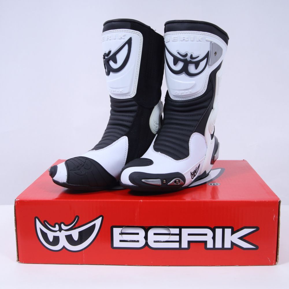 BERIK ベリック レーシングブーツ 1239 BLACK/RED 黒/赤 41サイズ