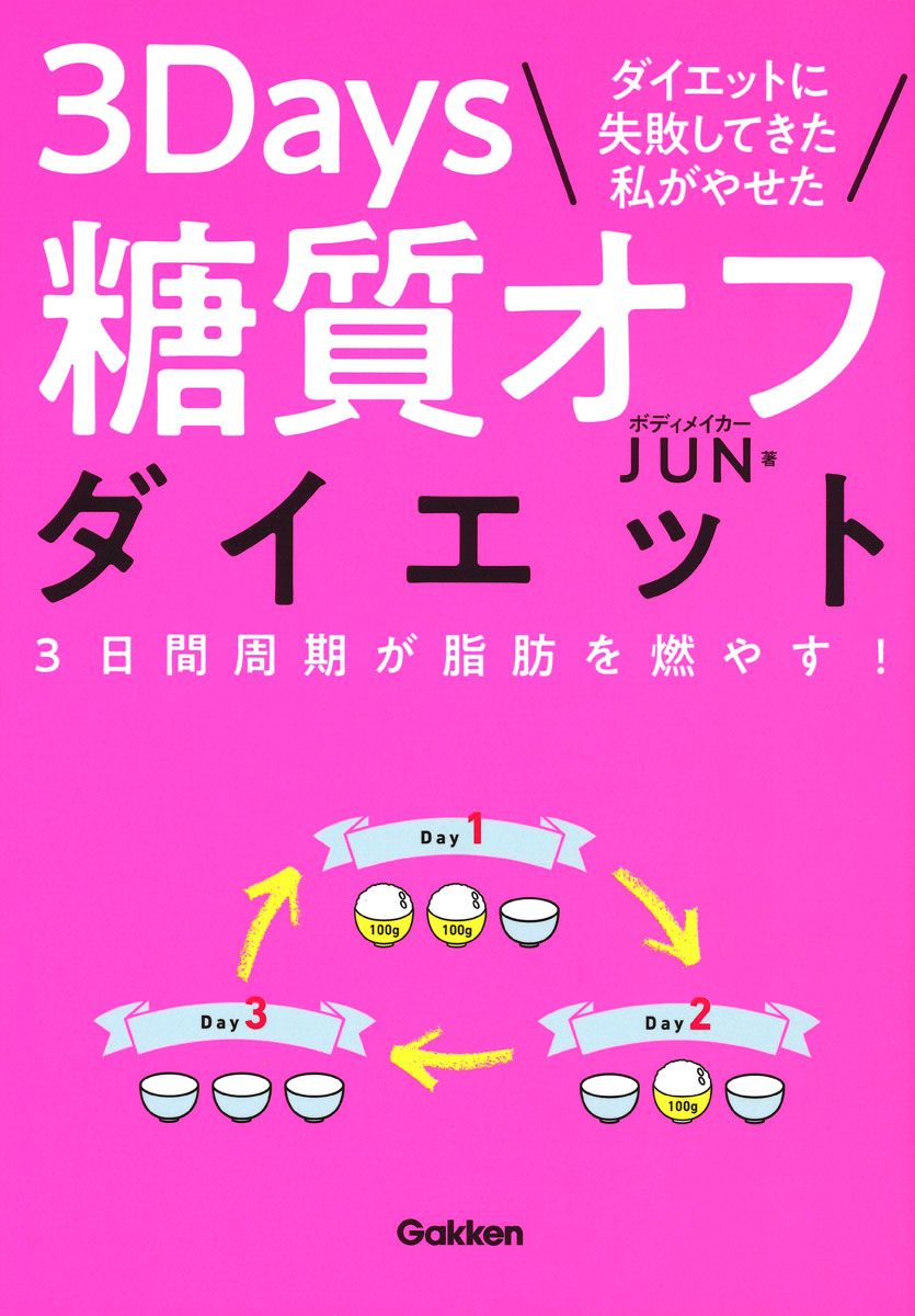 ダイエットに失敗してきた私がやせた3Days糖質オフ