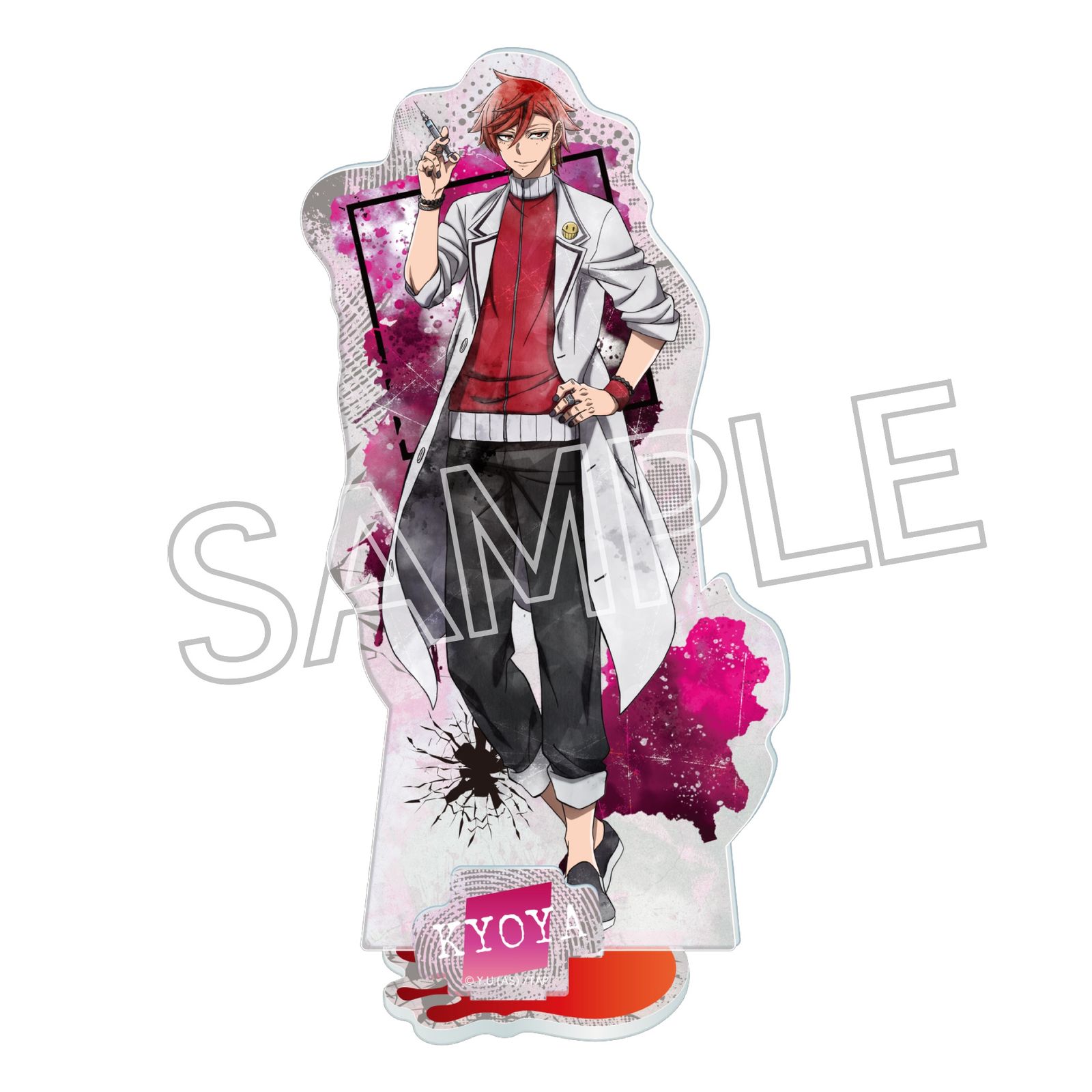 桃源暗鬼 花魁坂 グッズまとめ売り 新品/公式】桃源暗鬼_ウェットカラーシリーズ アクリルスタンド