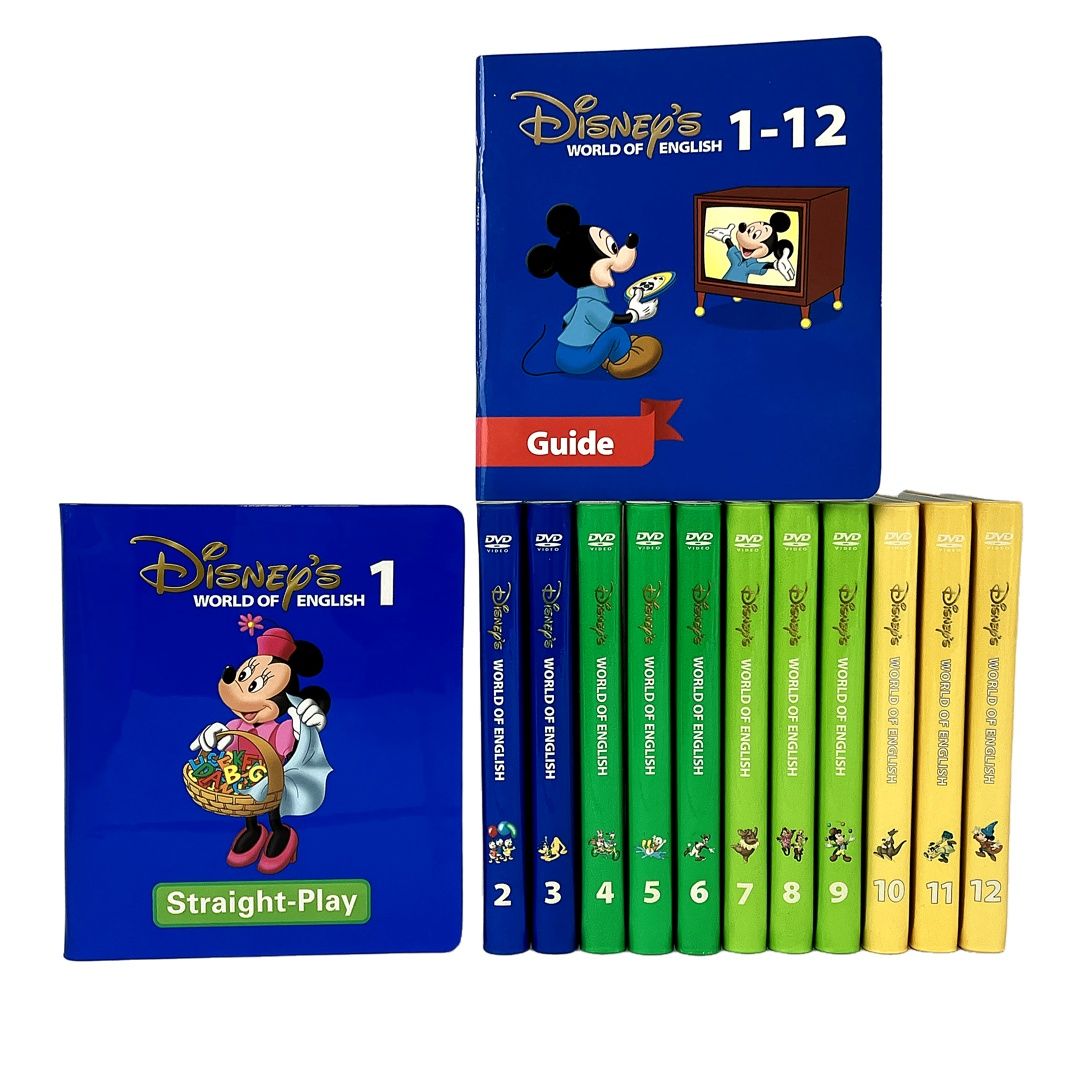 DWE ストレートプレイ DVD版 2013-2019年頃 ディズニーワールドオブイングリッシュ 英語 教材 Y10422224