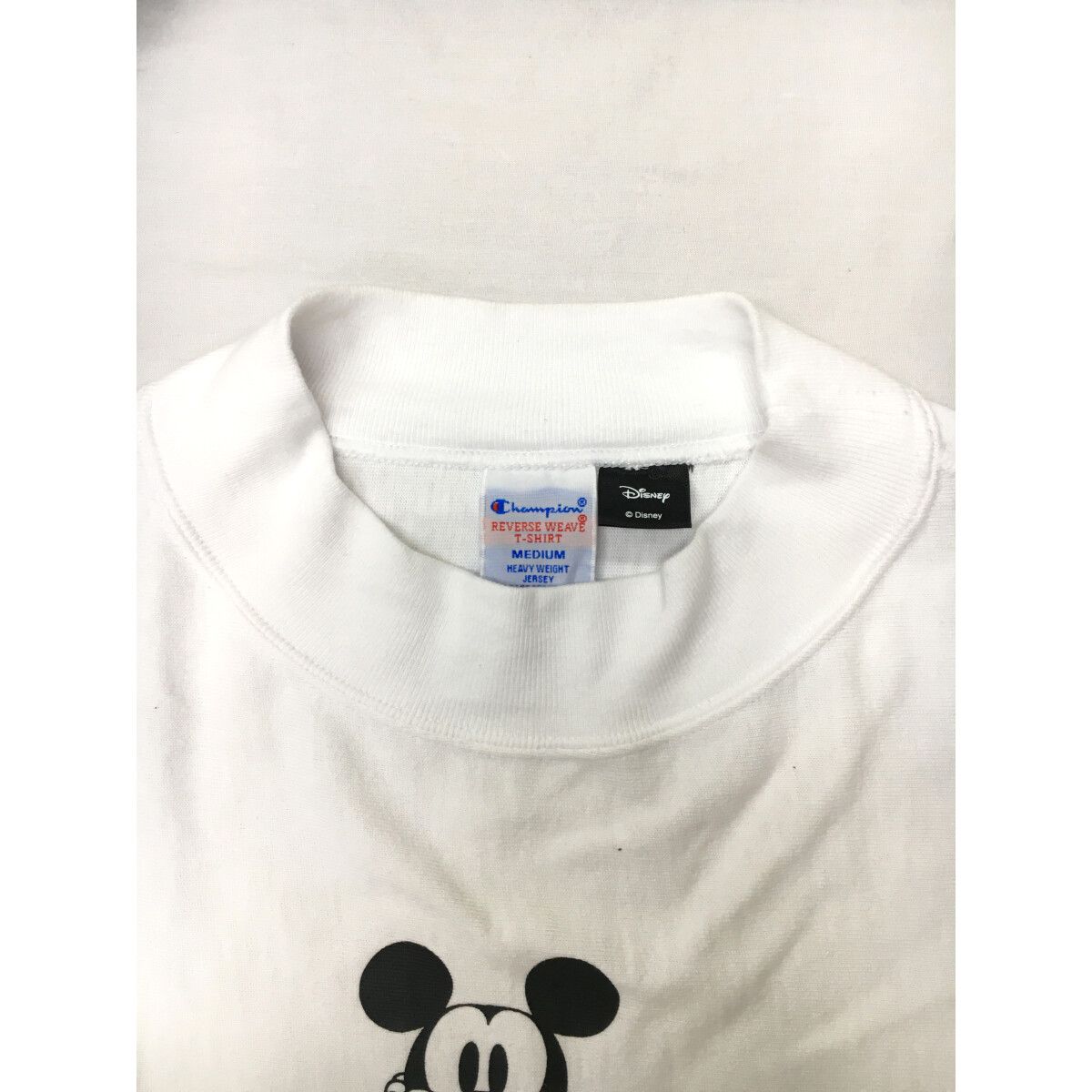 BEAMS - coco 中古 ビームスゴルフ BEAMSGOLF メンズ 半袖シャツ M 白 チャンピオンコラボ ミッキーマウス 中古 メンズ ビームスゴルフ BEAMSGOLF 半袖シャツ M 白